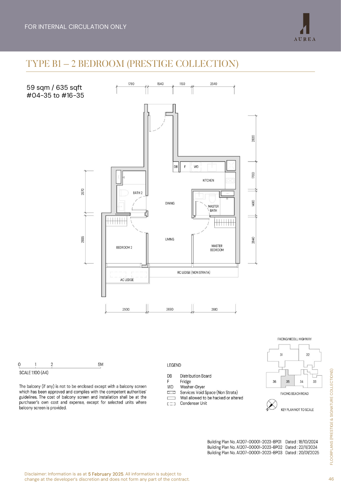Aurea selected floor plan 1