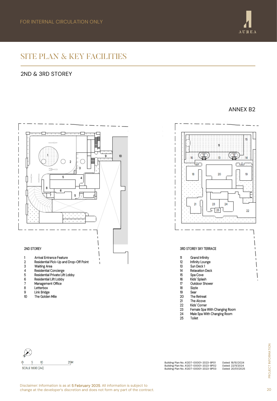 Aurea site plan