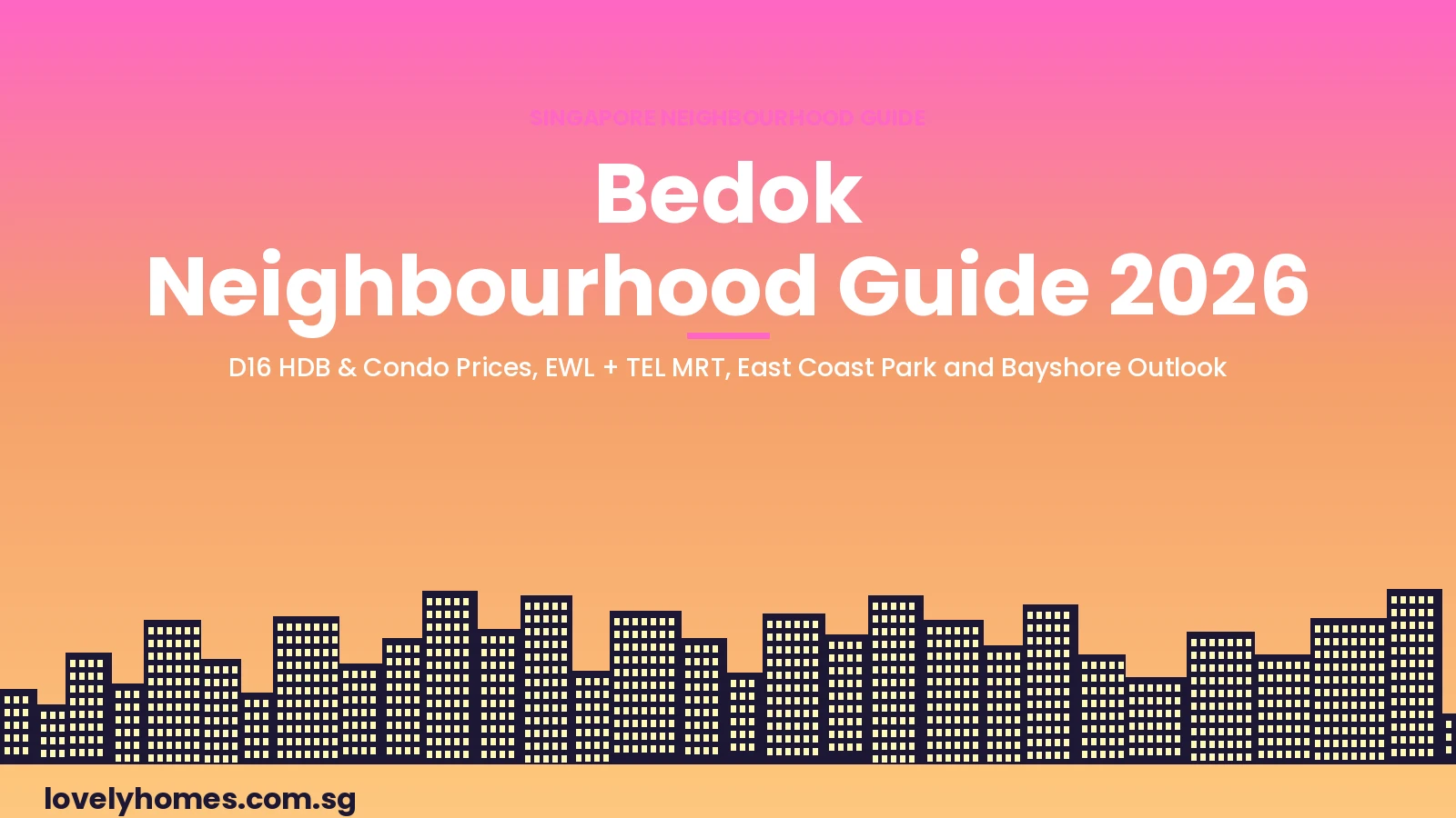 Bedok neighbourhood guide Singapore 2026 property prices EWL TEL MRT East Coast Park investment