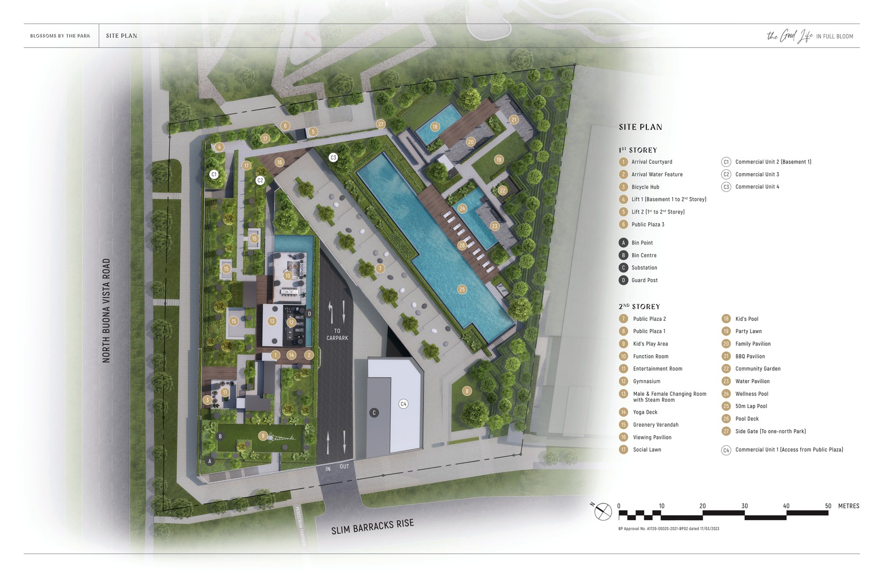 Blossoms By The Park source site and location context plan