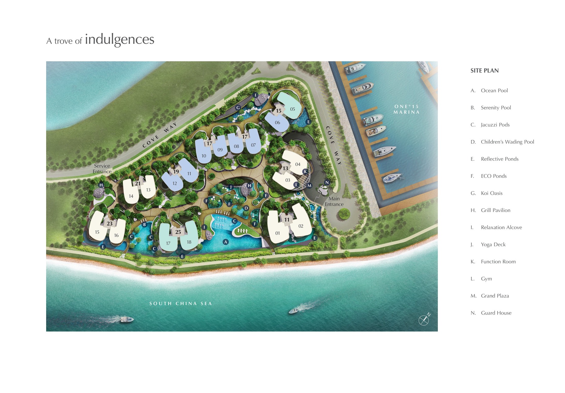 Cape Royale source site and location context plan