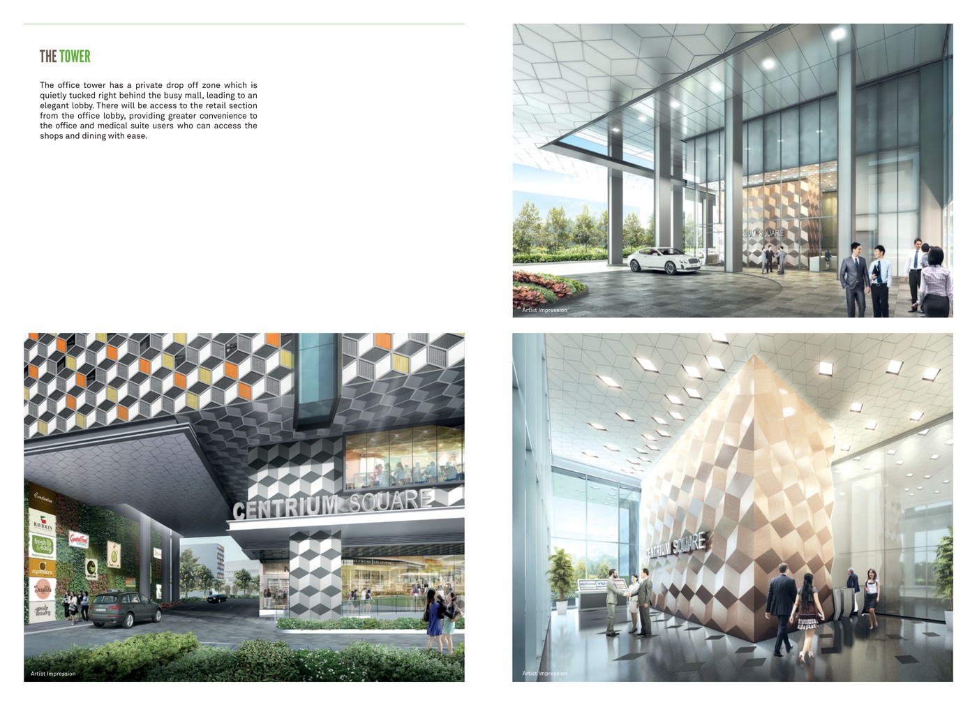 Centrium Square Level 1 and Mezzanine Base Plans floor plan