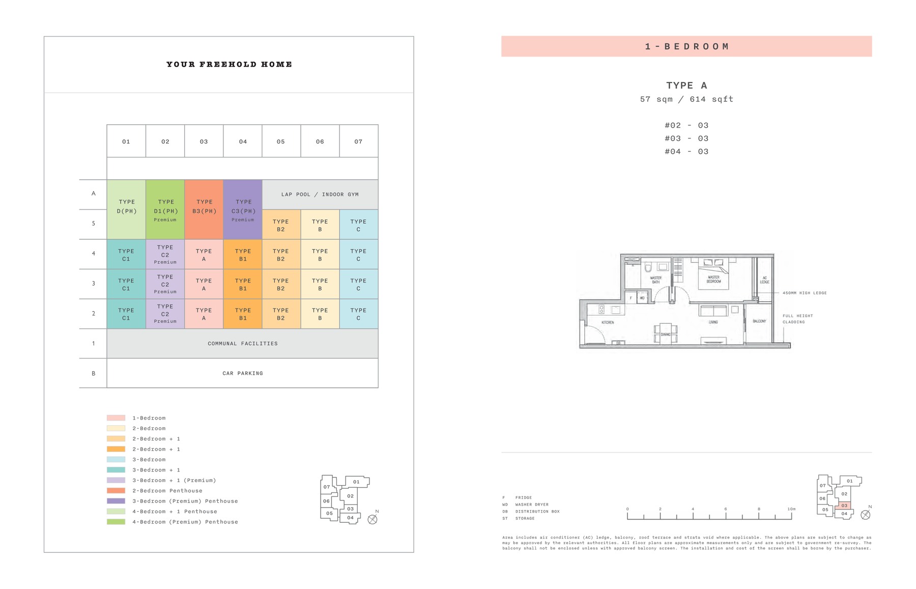 Claydence elevation and stack chart