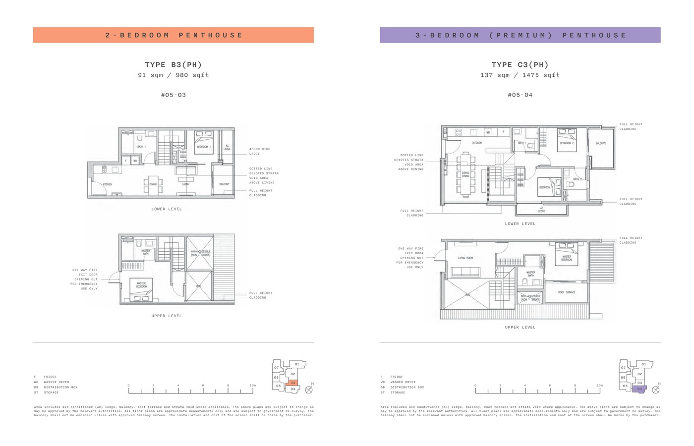 Claydence 3 Bedroom Type C floor plan