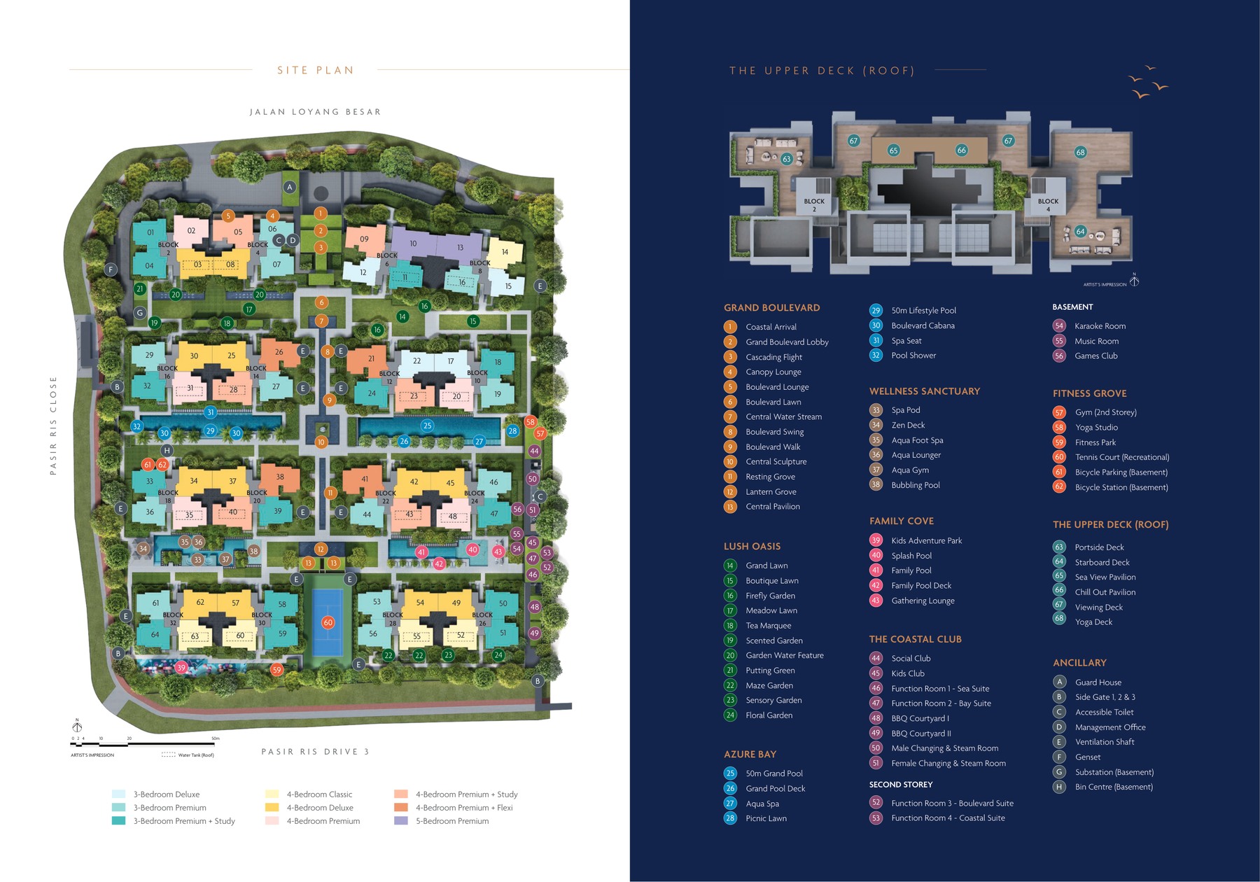 Coastal Cabana source site and location context plan