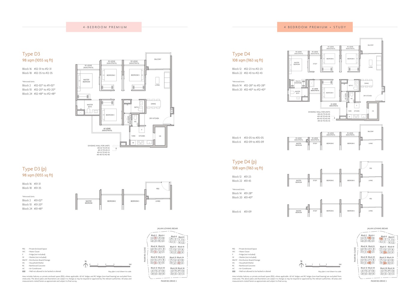 Coastal Cabana 4 Bedroom Premium floor plan