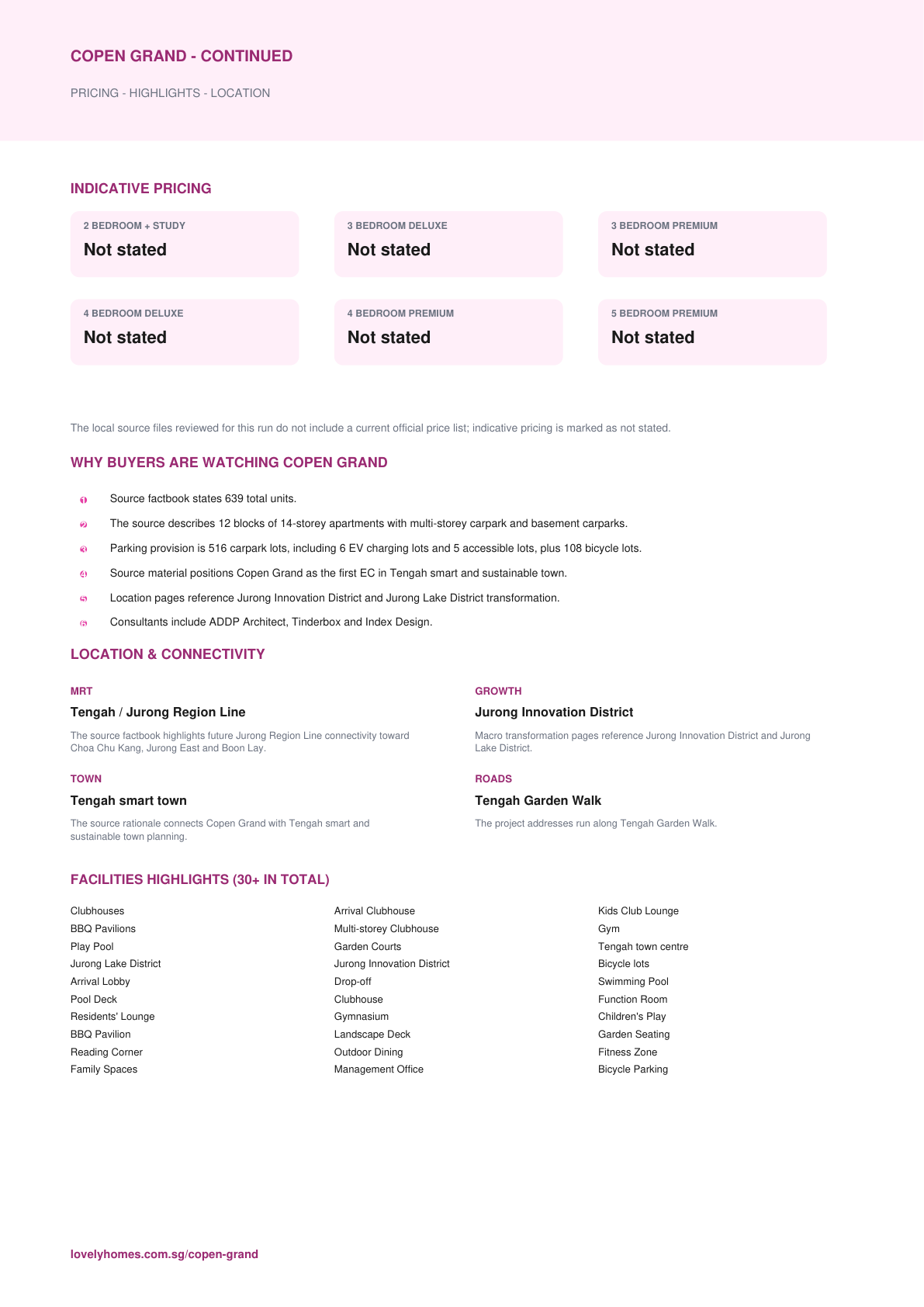 Copen Grand factsheet page 2