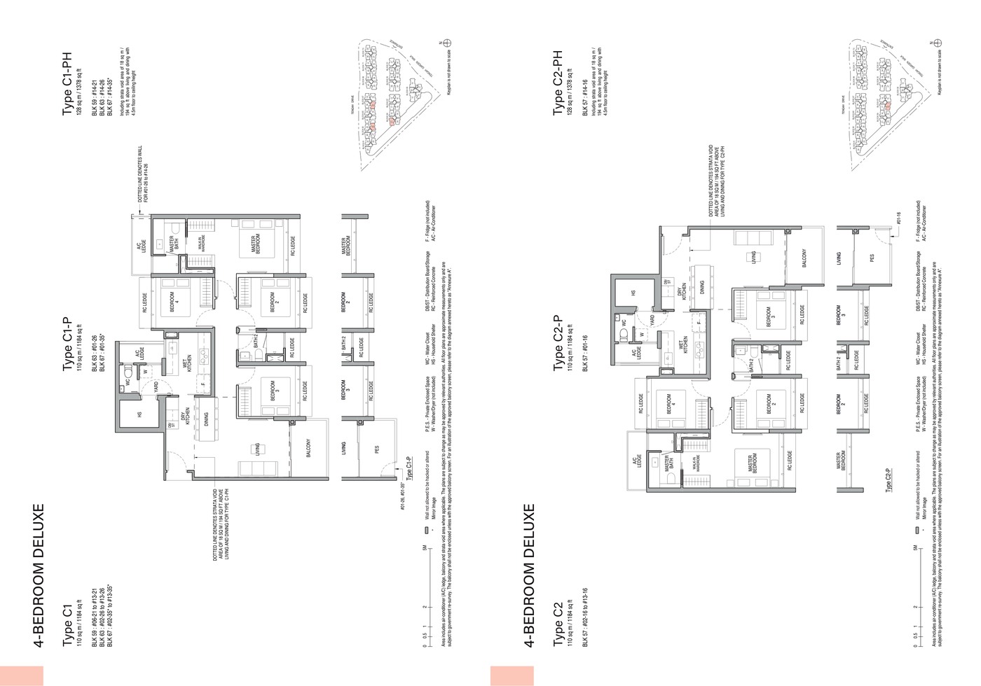 Copen Grand 4 Bedroom Premium floor plan