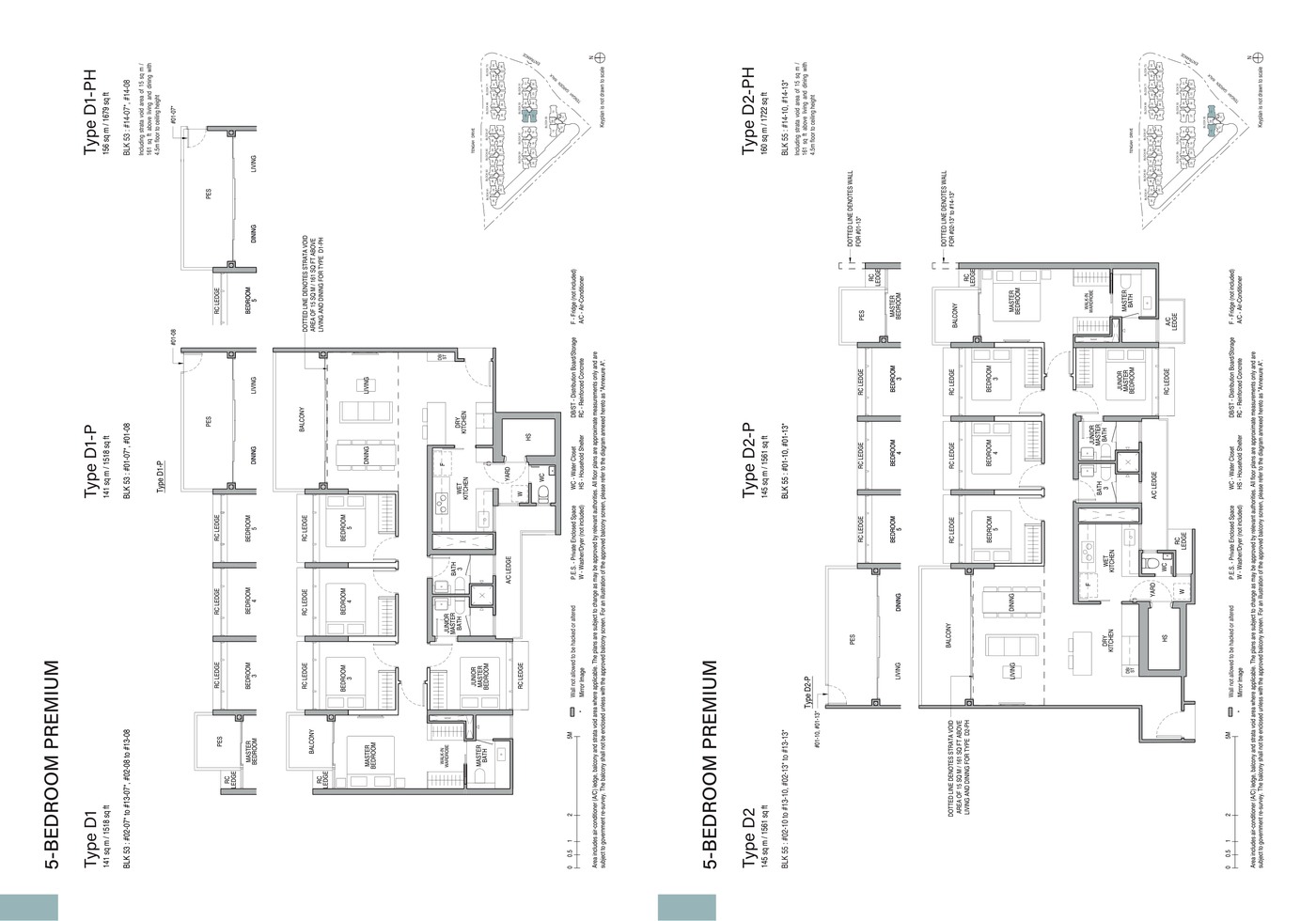 Copen Grand 5 Bedroom Premium floor plan