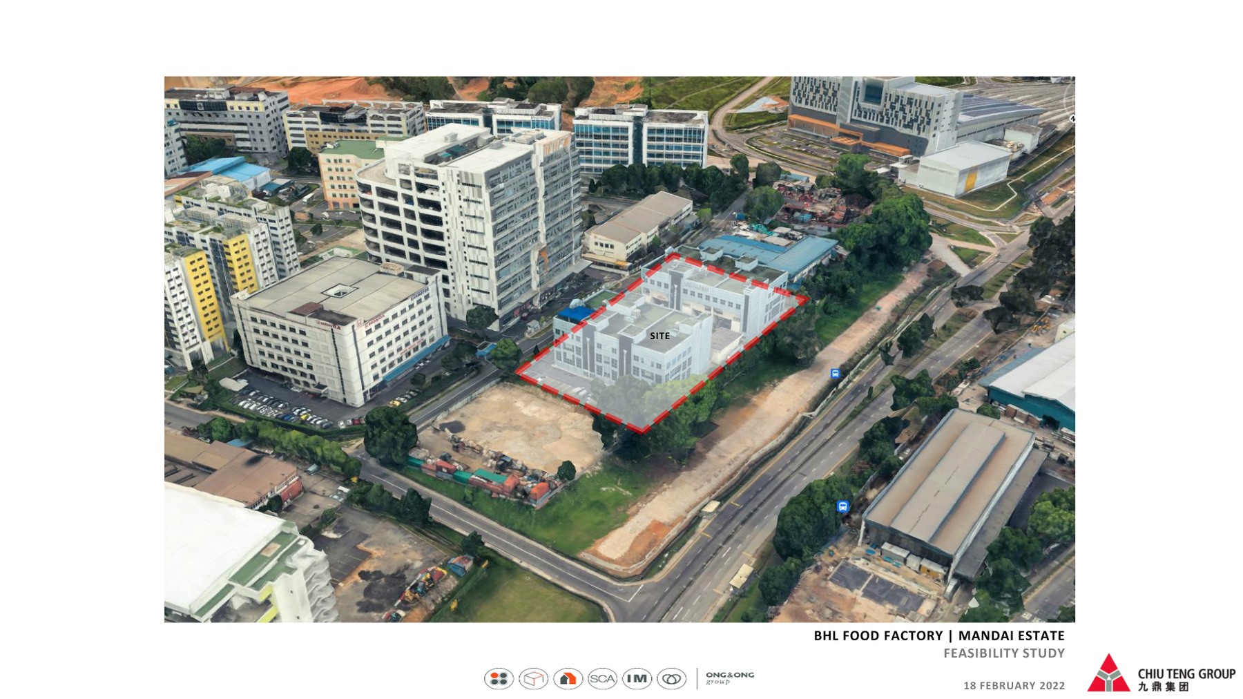 CT FoodNEX source site and location context plan