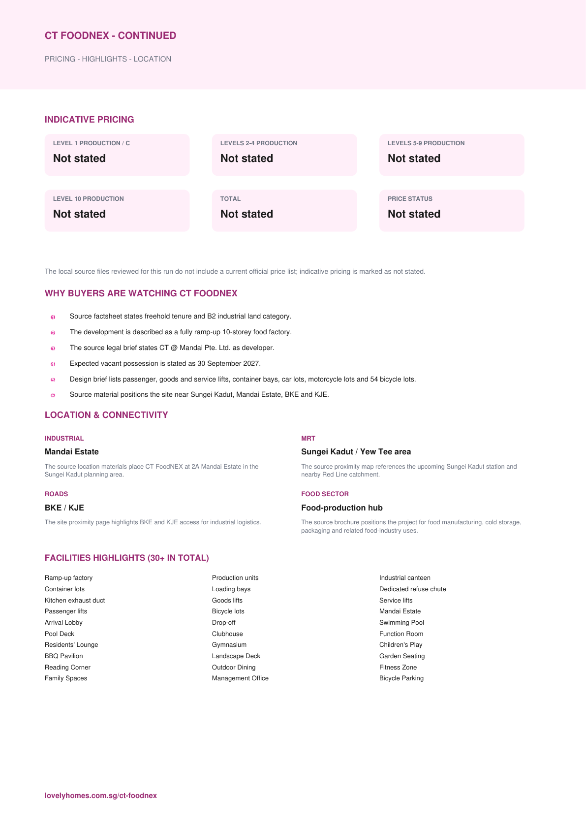 CT FoodNEX factsheet page 2