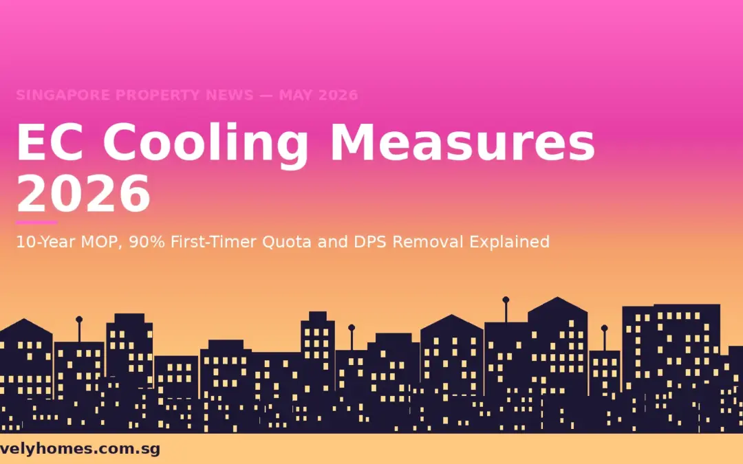 Singapore EC Cooling Measures May 2026: 10-Year MOP, 90% First-Timer Quota and End of the Deferred Payment Scheme