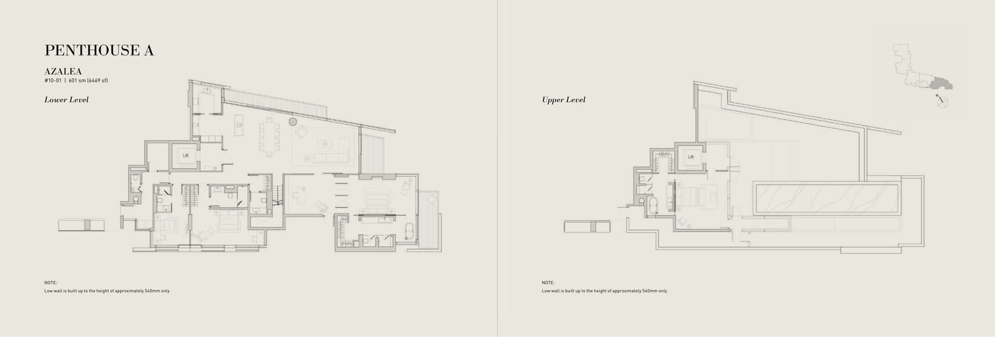 EDEN Residences @ CAPITOL Penthouse A Azalea floor plan