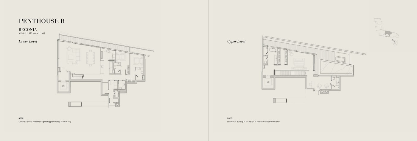 EDEN Residences @ CAPITOL Penthouse B Begonia floor plan