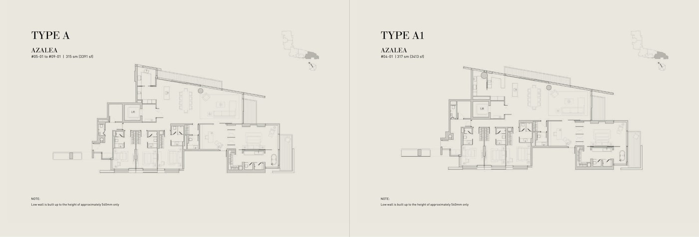 EDEN Residences @ CAPITOL Type A Azalea floor plan