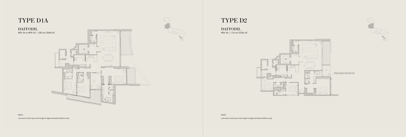 EDEN Residences @ CAPITOL Type D Daffodil floor plan