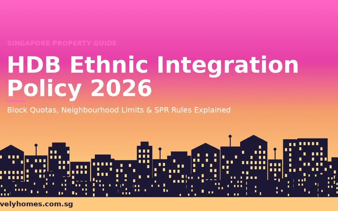 HDB Ethnic Integration Policy Singapore 2026: Block Quotas, Neighbourhood Limits and SPR Rules Explained