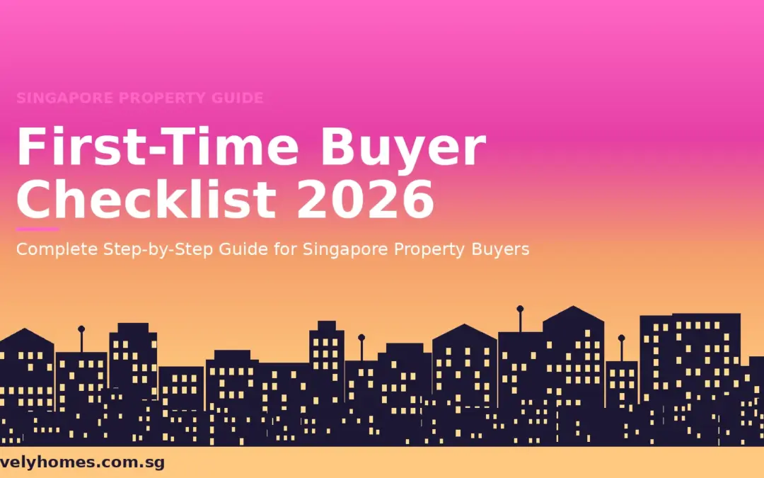 Singapore Property Checklist for First-Time Buyers 2026: Complete Step-by-Step Guide
