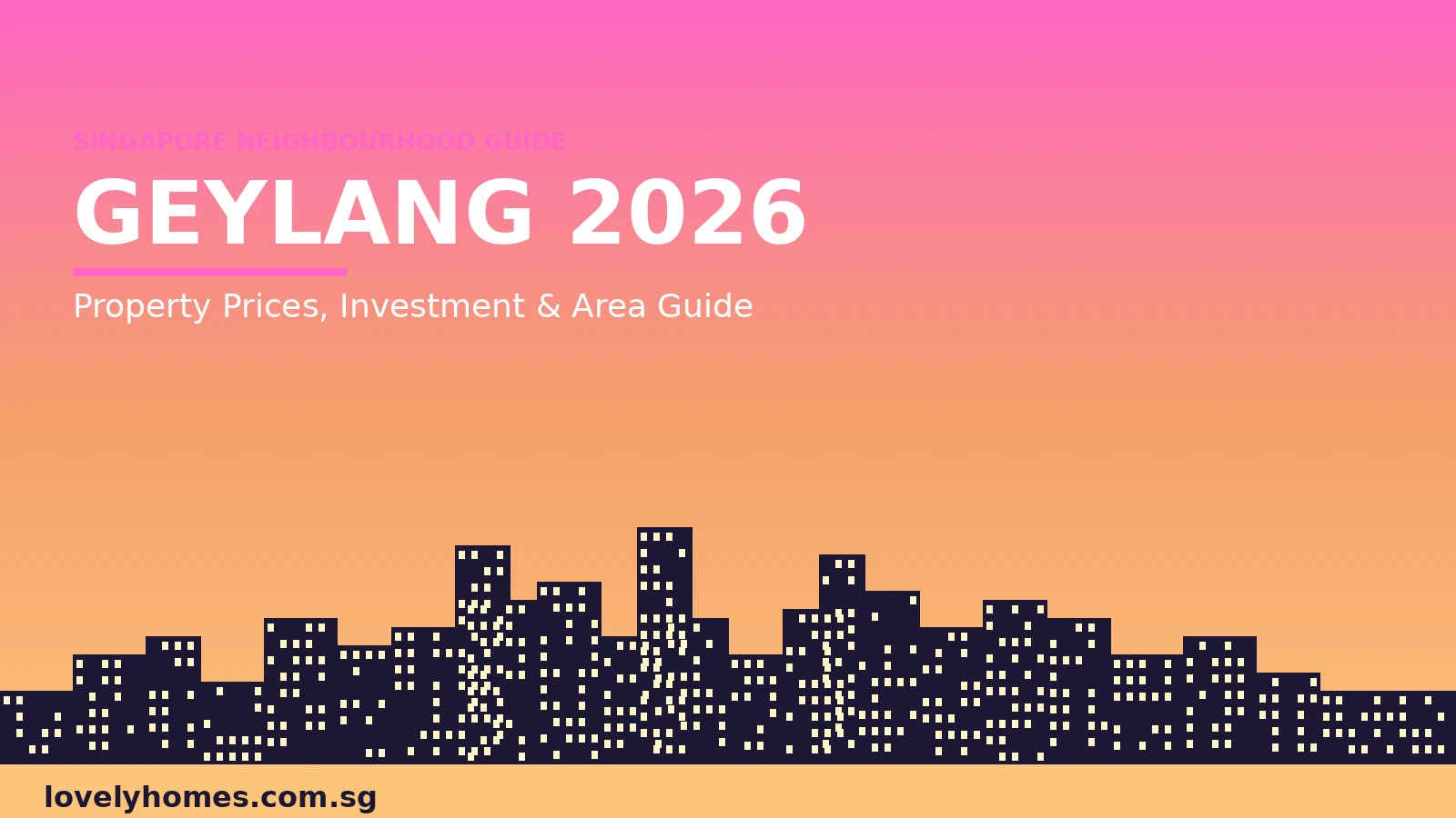 Geylang Singapore neighbourhood guide 2026 hero – property prices, MRT and investment outlook