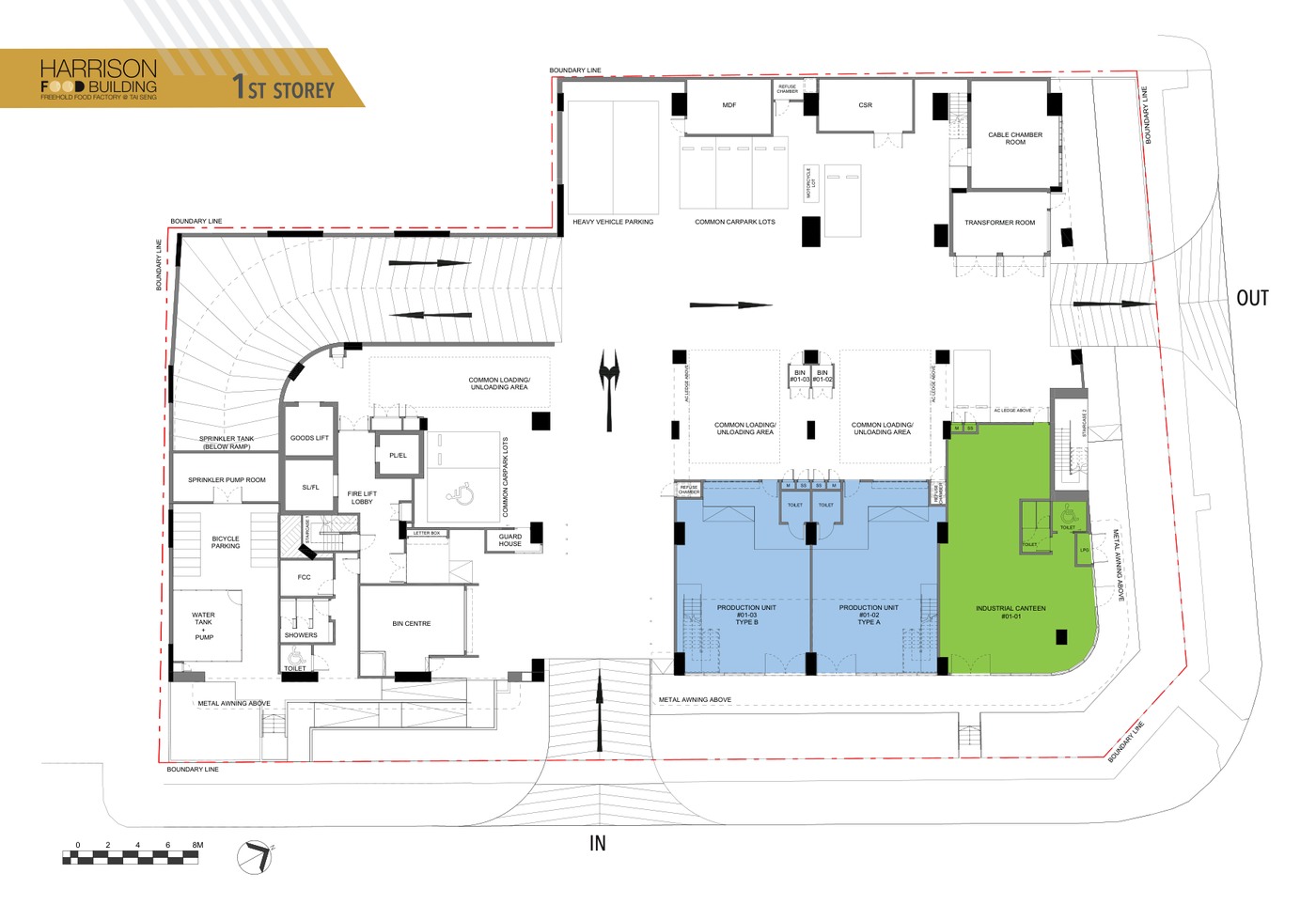 Harrison Food 1st Storey Plan floor plan