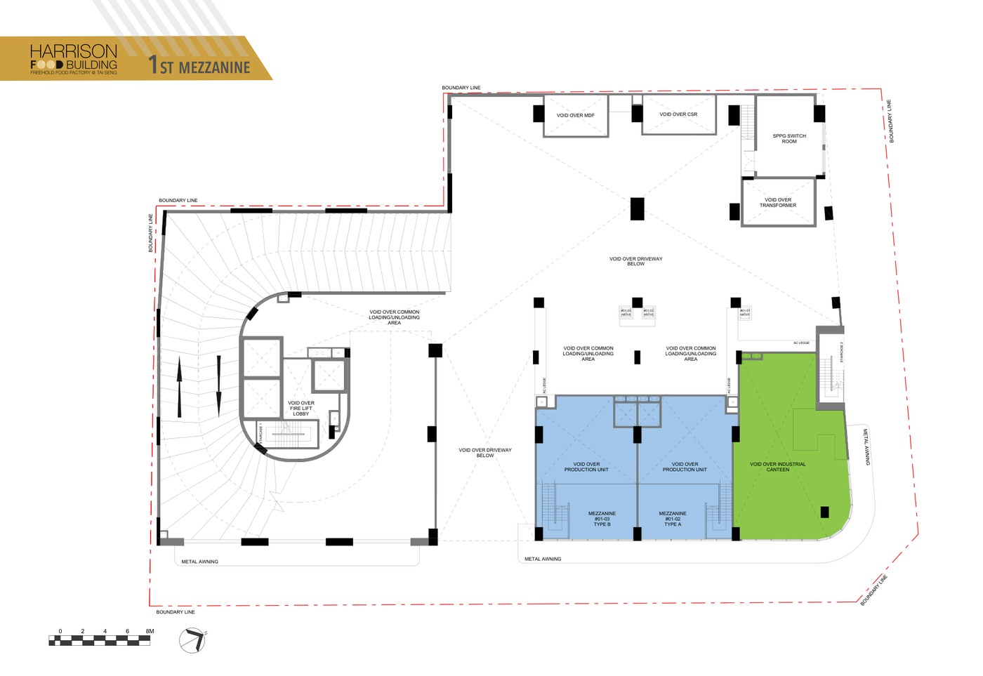 Harrison Food 2nd Storey Plan floor plan