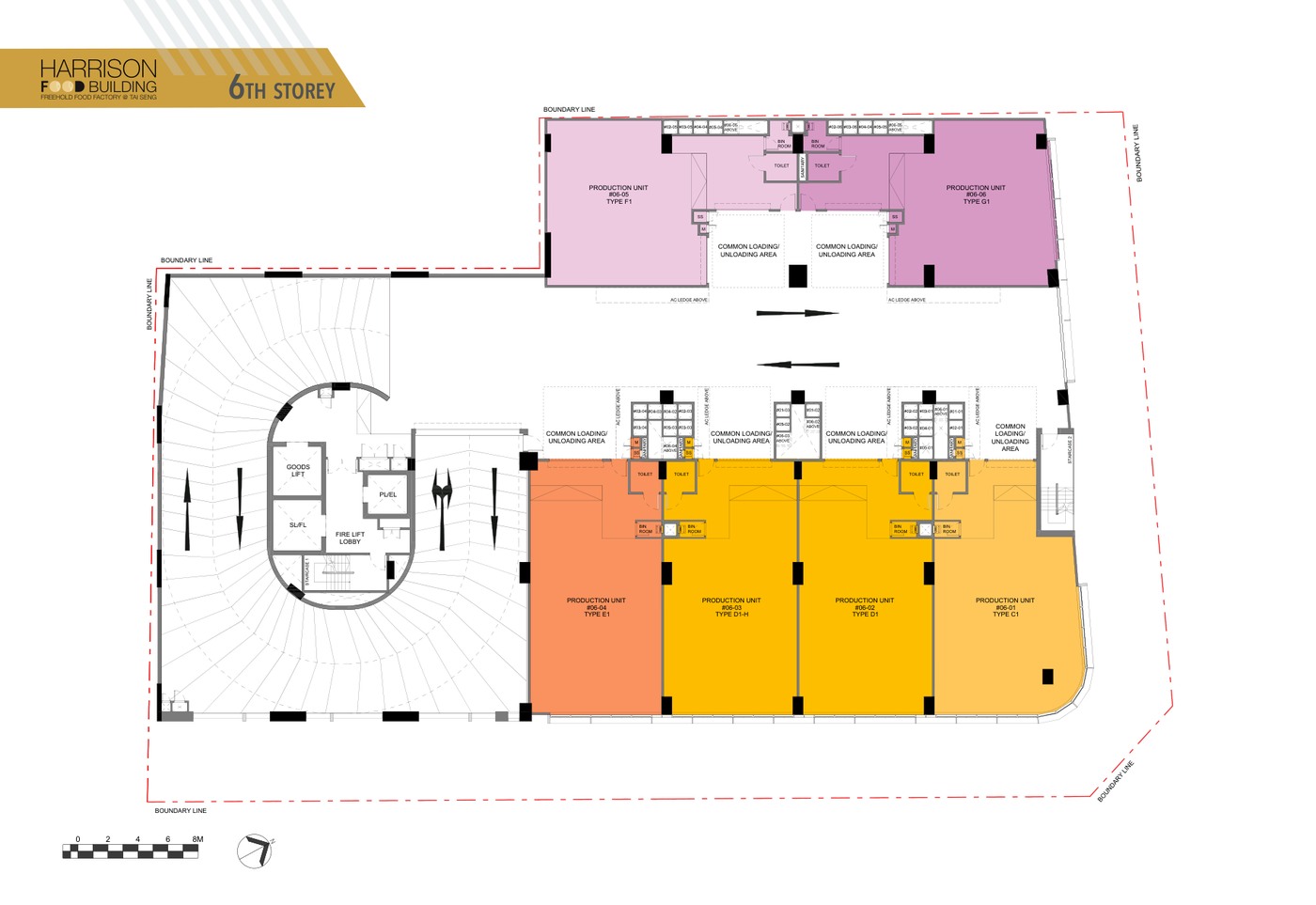 Harrison Food 7th Storey Plan floor plan