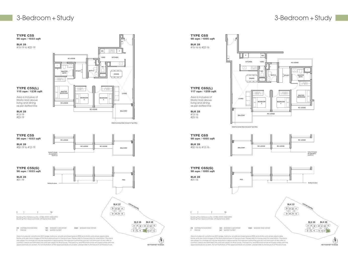 Hillock Green 3 Bedroom + Study floor plan