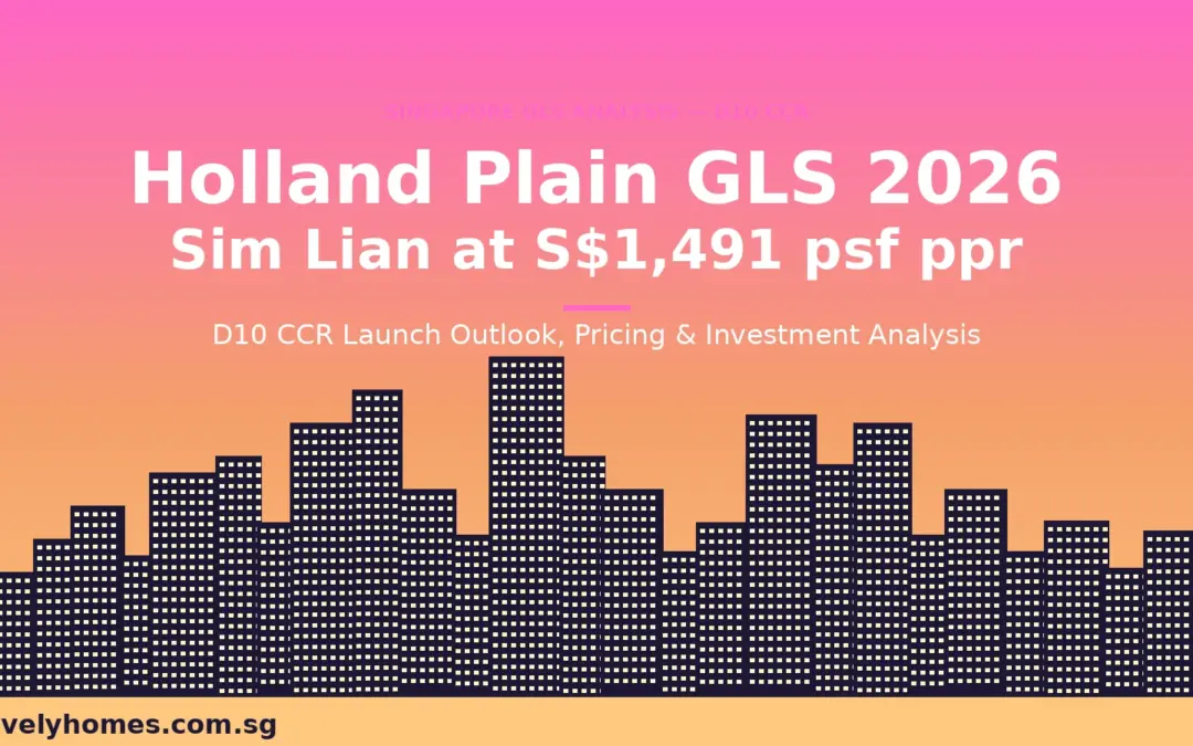 Holland Plain GLS 2026: Sim Lian Wins at S$1,491 psf ppr — D10 CCR Pricing, Investment Outlook and Buyer Analysis