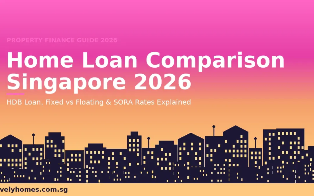 Home Loan Comparison Singapore 2026: HDB Loan, Fixed vs Floating and the SORA Explained