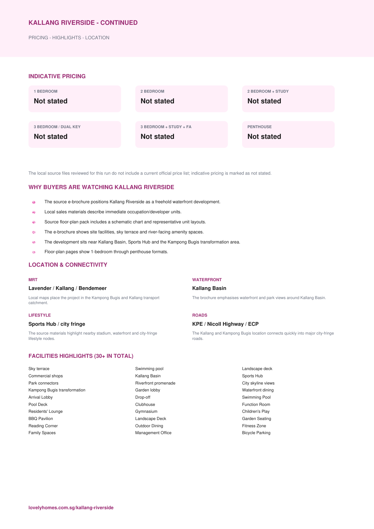 Kallang Riverside factsheet page 2