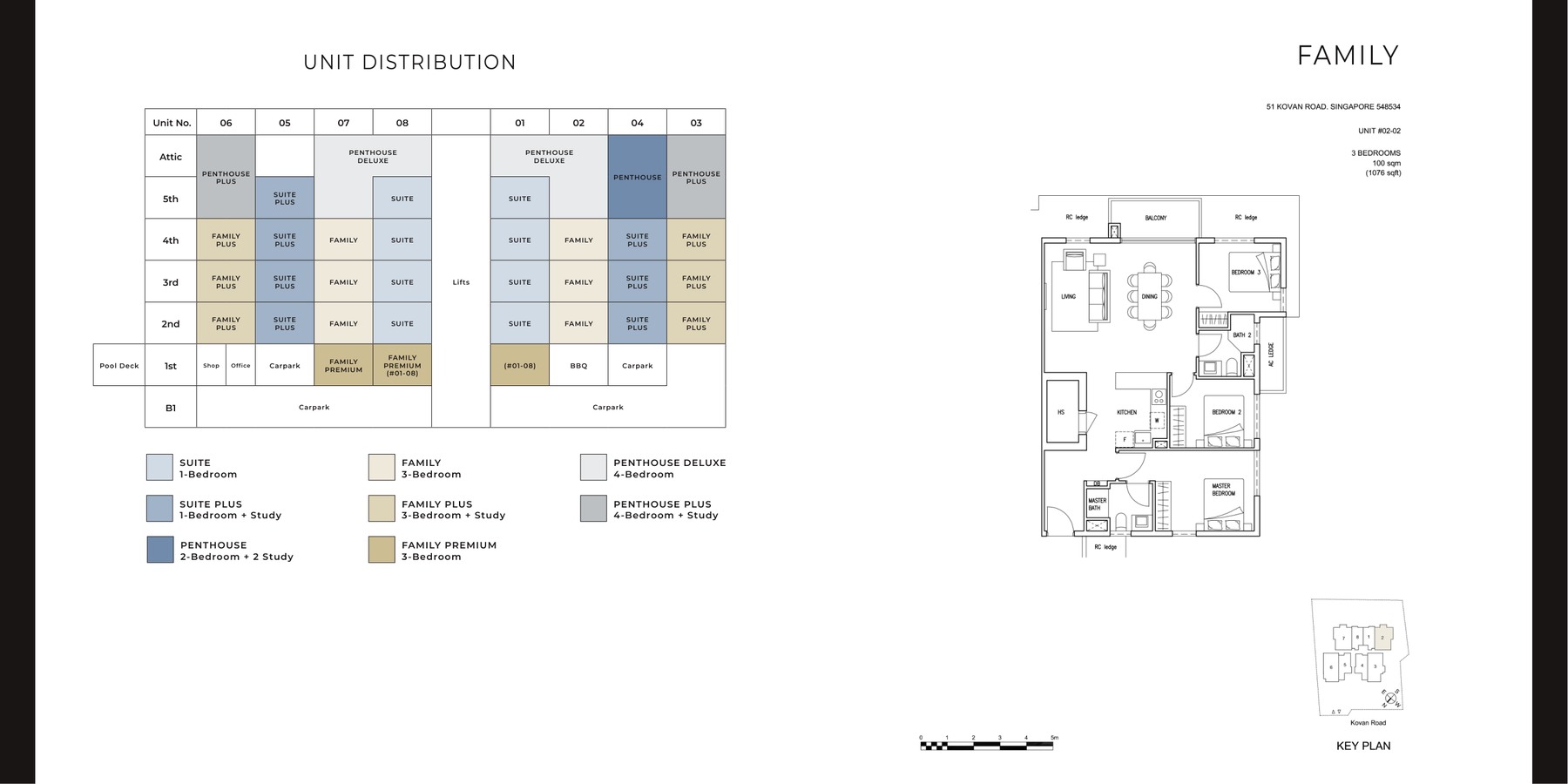 Kovan Jewel elevation and stack chart