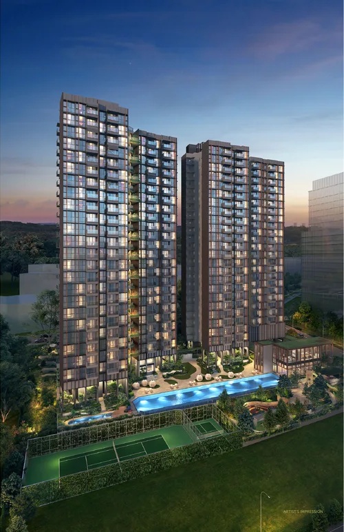 LyndenWoods development exterior artist impression