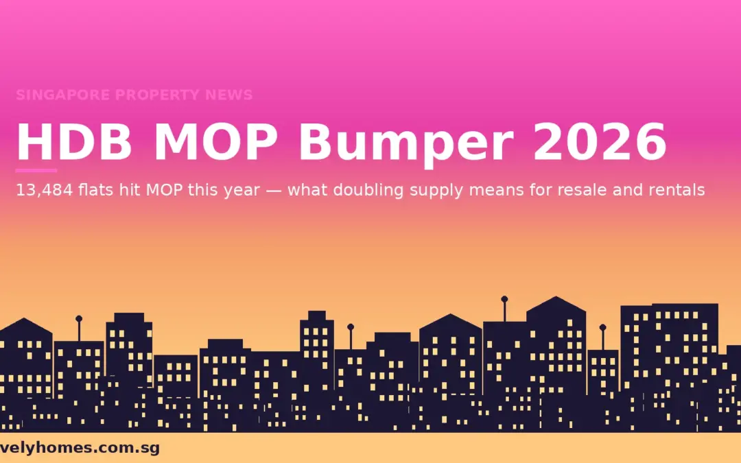 HDB MOP Supply Bumper 2026: How 13,484 Newly-Eligible Flats Are Reshaping Resale and Rentals