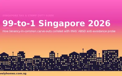 99-to-1 Property Purchase Singapore 2026: How Tenancy-in-Common Carve-outs Met IRAS’ ABSD Anti-Avoidance Probe