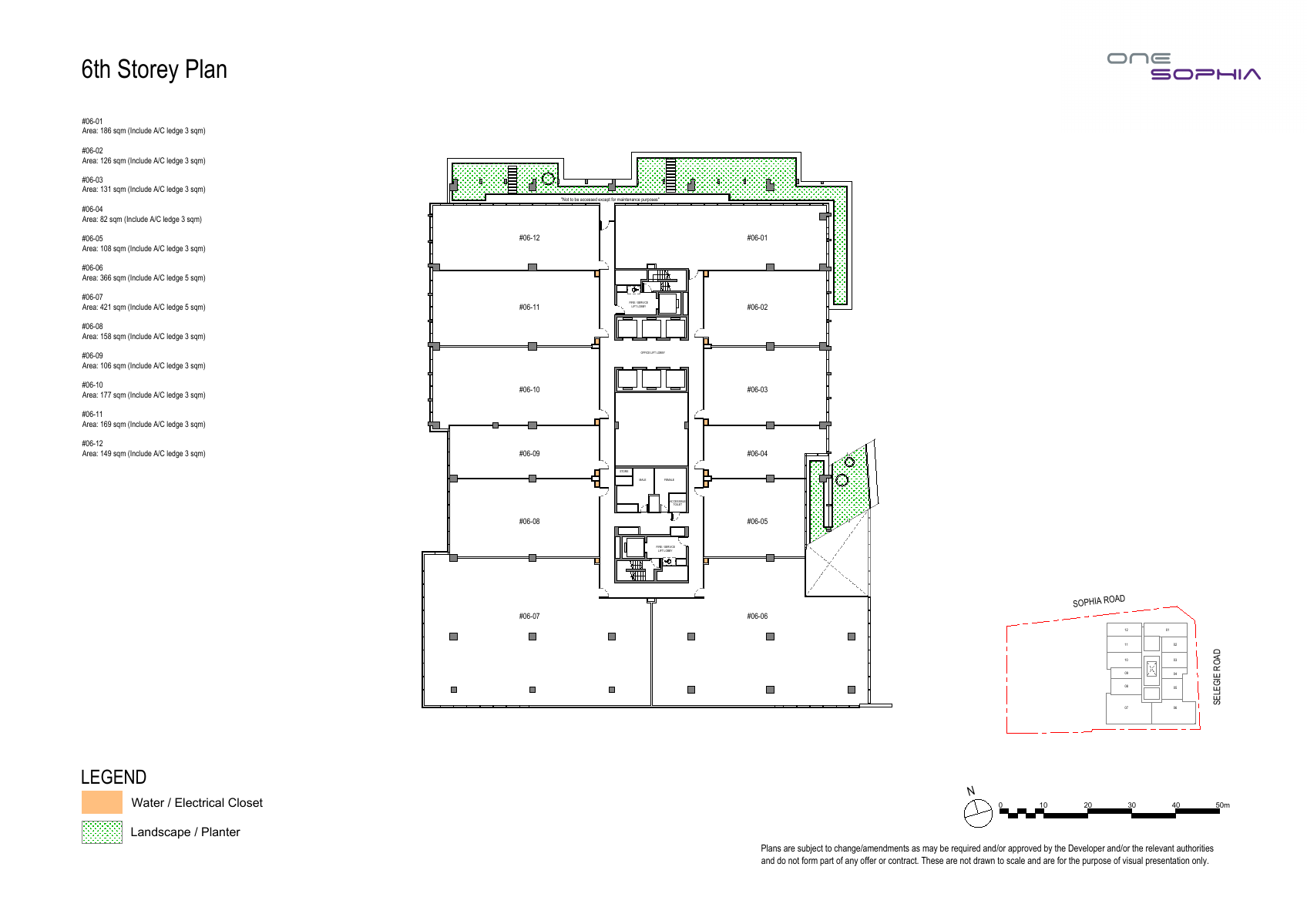 One Sophia selected floor plan 4