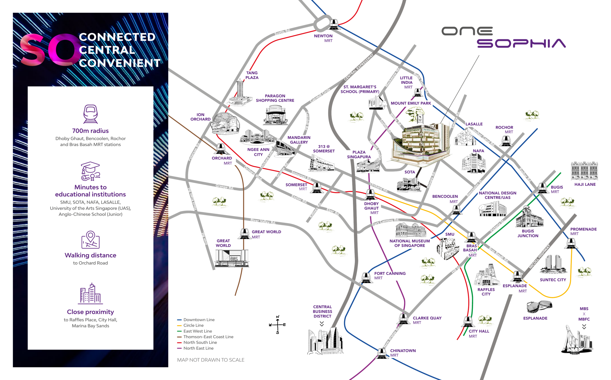 One Sophia location map