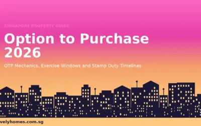 Option to Purchase Singapore 2026: How OTP, Exercise Windows and Stamp Duties Actually Work