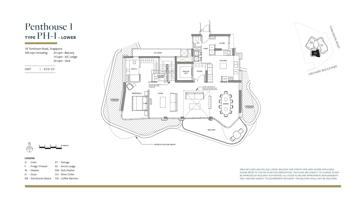 Park Nova Penthouse floor plan