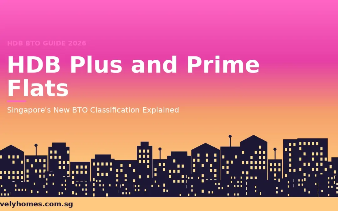 HDB Plus and Prime Flats Singapore 2026: What the BTO Classification Means for Buyers