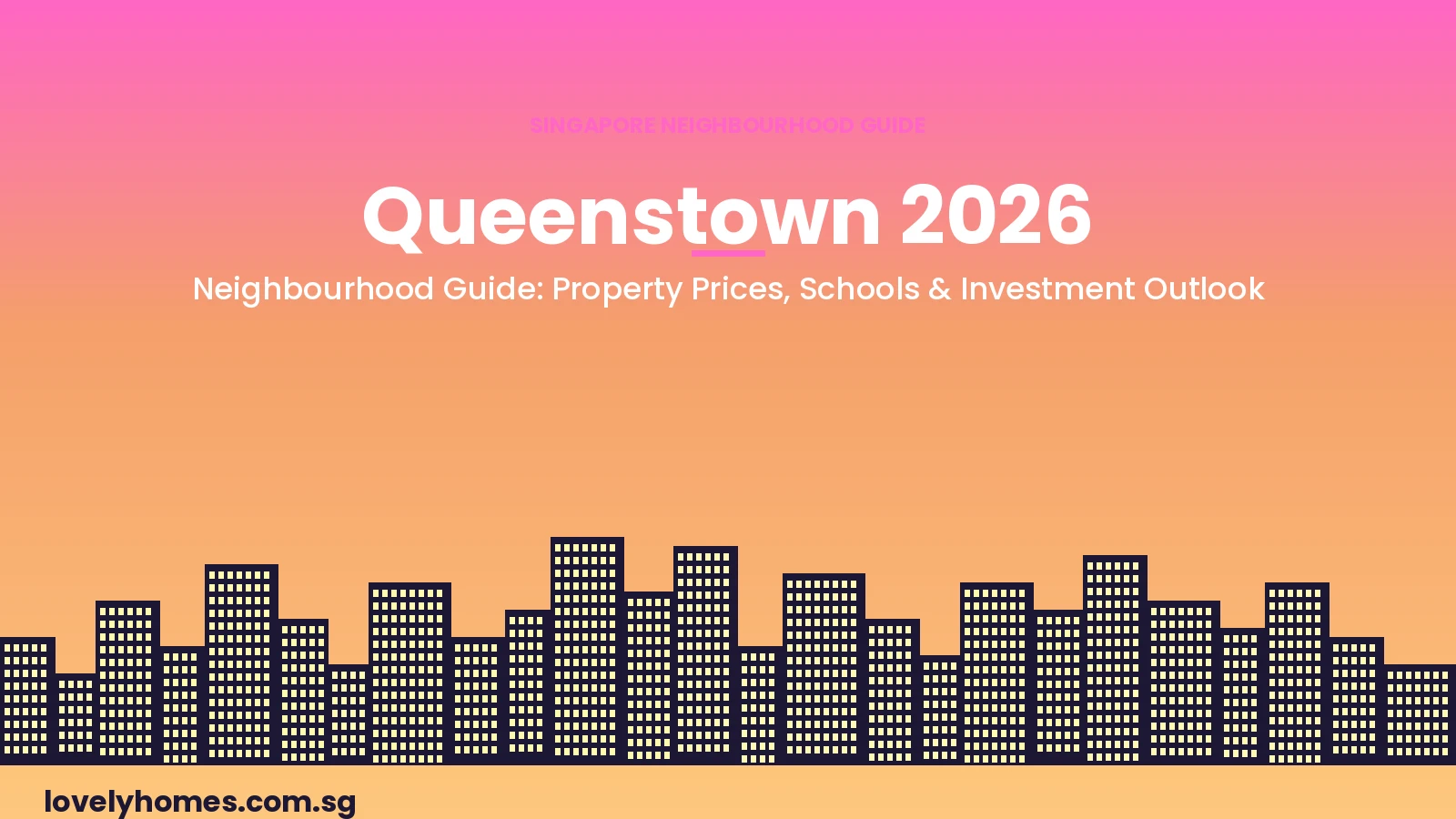 queenstown-hero-2026 Queenstown neighbourhood guide Singapore 2026 — property prices, schools, MRT and investment outlook