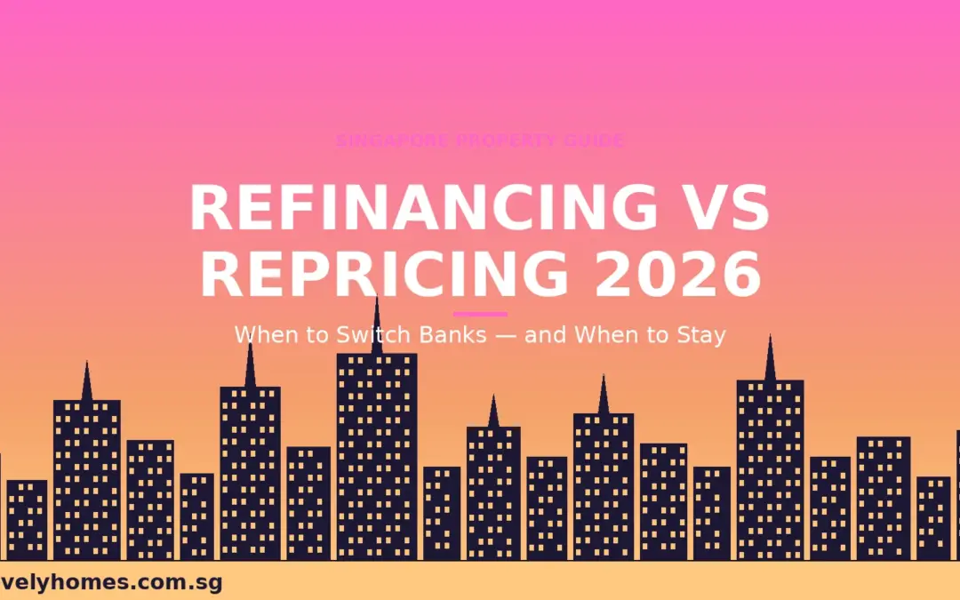 Mortgage Refinancing vs Repricing Singapore 2026: When to Switch Banks and When to Stay