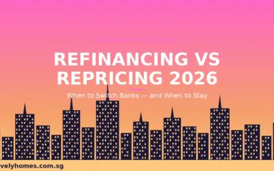 Mortgage Refinancing vs Repricing Singapore 2026: When to Switch Banks and When to Stay