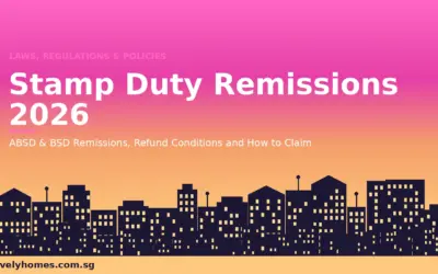 Stamp Duty Remissions Singapore 2026: ABSD Married Couple Refund, Developer Clawback and BSD Exemptions Explained