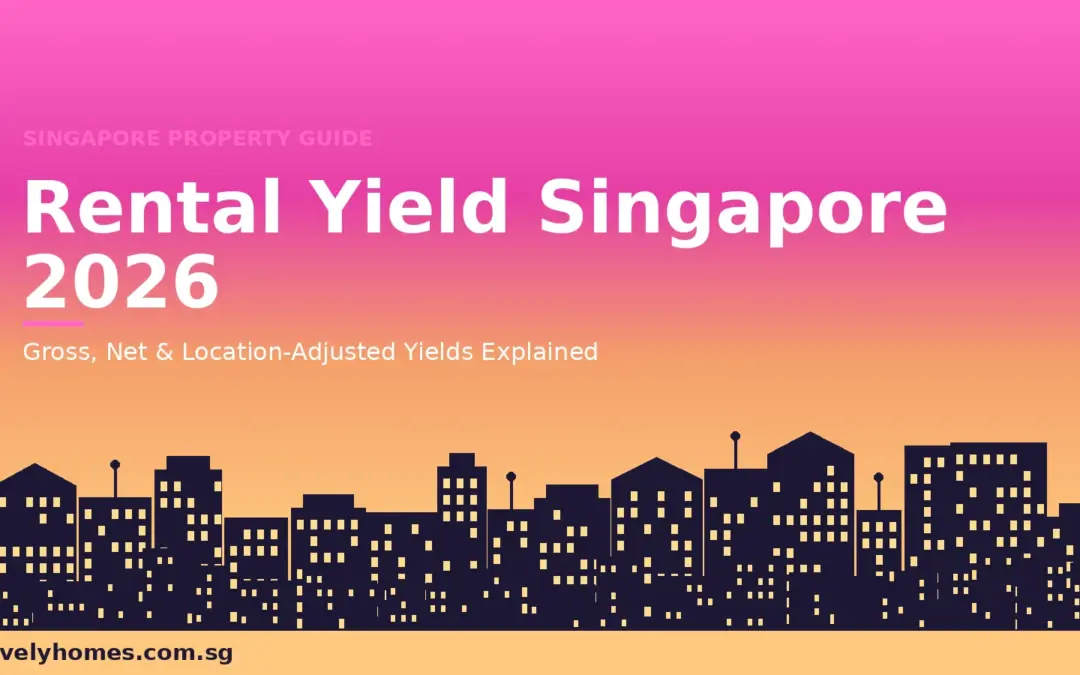 Rental Yield Singapore 2026: Complete Guide to Gross, Net and Location-Adjusted Yields
