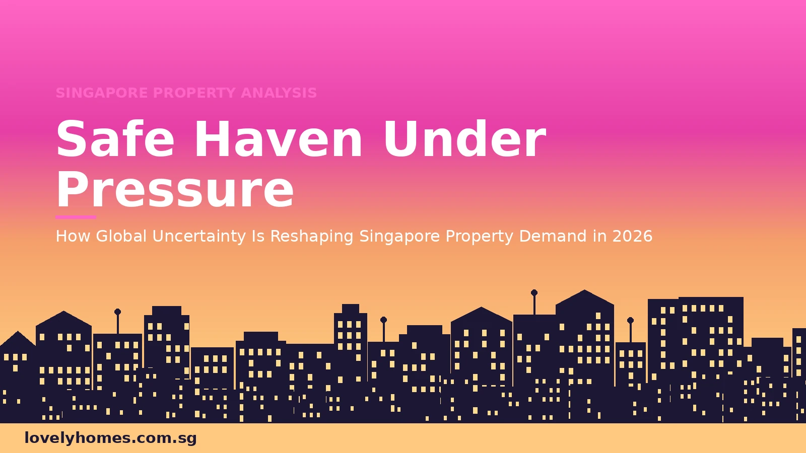Singapore property safe haven global uncertainty 2026