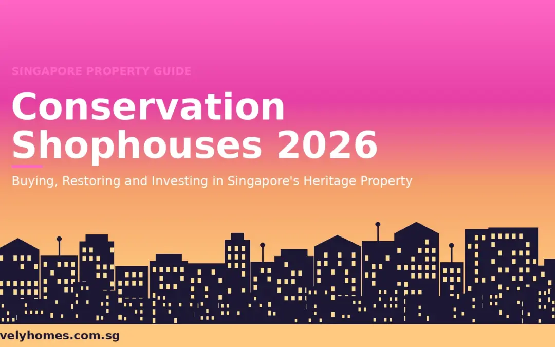Conservation Shophouses Singapore 2026: Buying, Restoring and Investing in Heritage Property