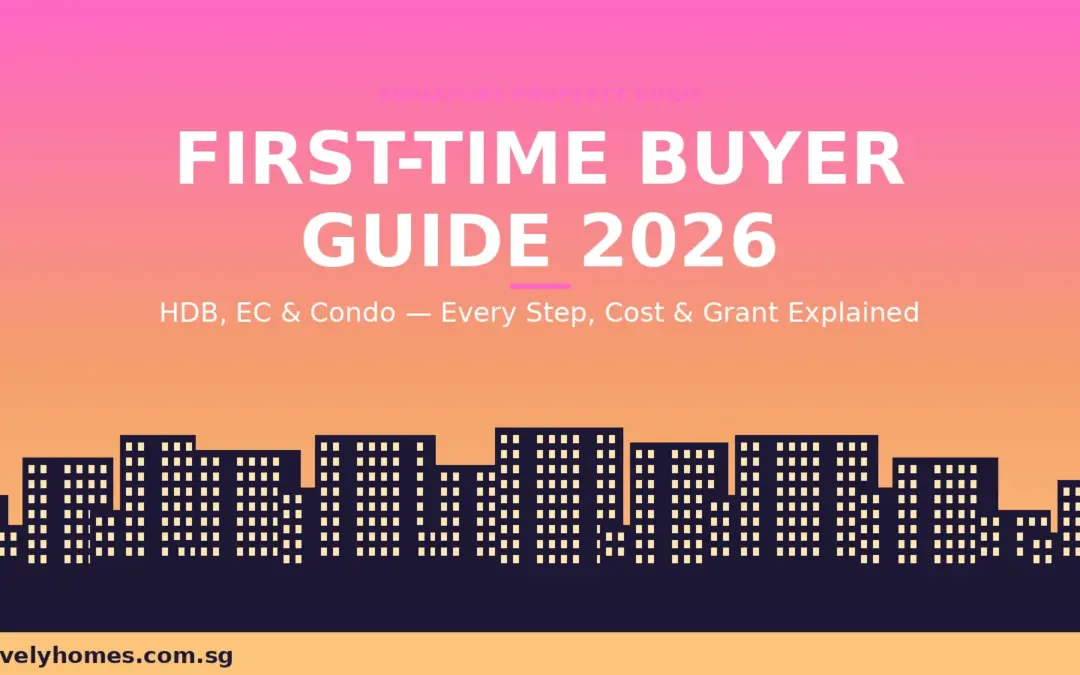 First-Time Property Buyer Guide Singapore 2026: HDB, EC and Condo — Every Step, Cost and Grant Explained