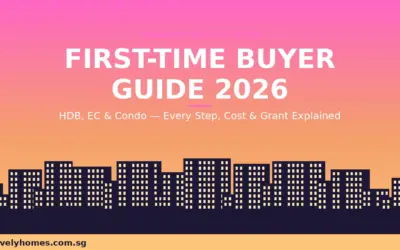 First-Time Property Buyer Guide Singapore 2026: HDB, EC and Condo — Every Step, Cost and Grant Explained