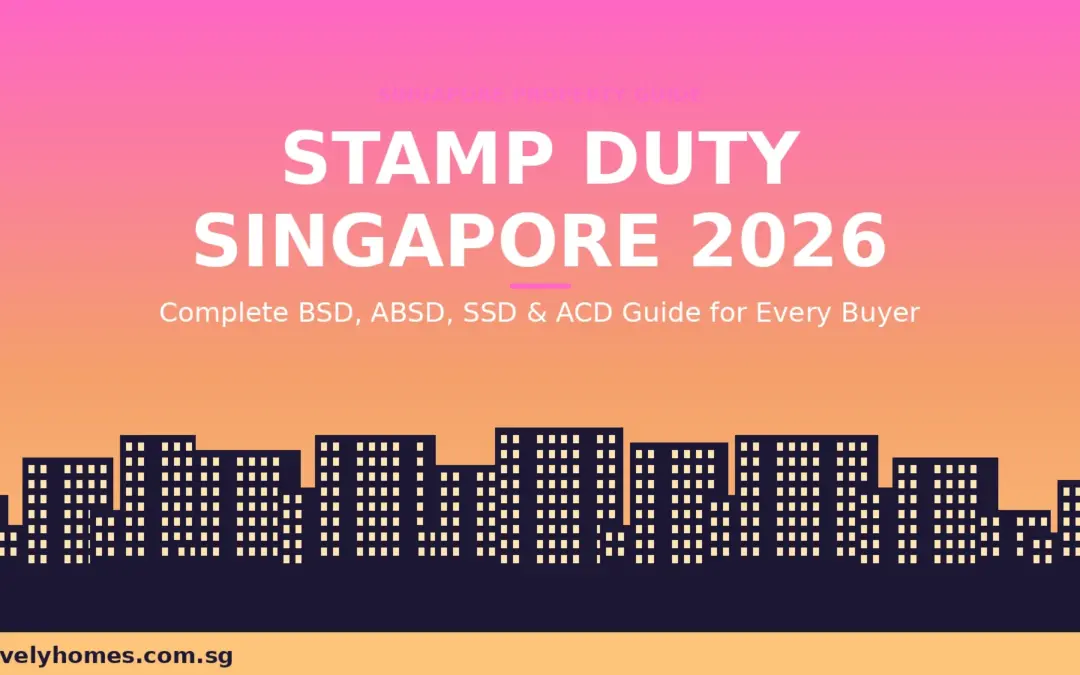 Singapore Stamp Duty Complete Guide 2026: BSD, ABSD, SSD and ACD Explained