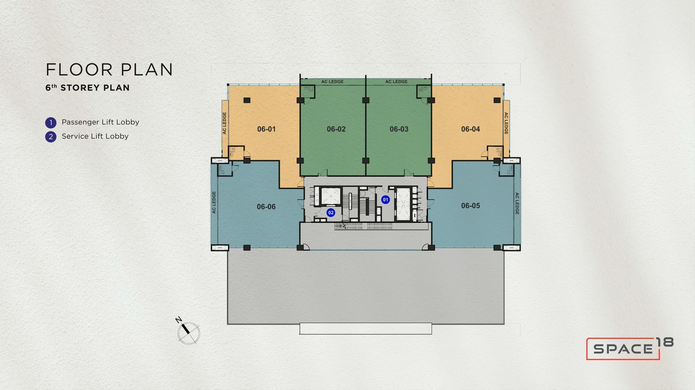 Space 18 Fifth Storey Plan floor plan